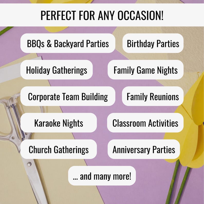 70s 80s 90s Party Hits Bingo Game Cards Music Bingo Game Card Music Party Game Card Unique Cards Printable Digital Download Spotify Playlist image 11