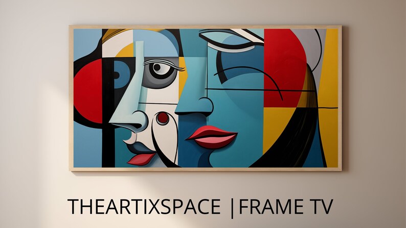Samsung Frame TV Picasso Cubism 300 DPI - Set of 6 Images Digital ...