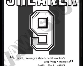 Shearer the record breaker | NUFC Fan poster