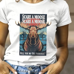 Scare a Moose, Do the Fandango - Unisex Jersey Short Sleeve Tee, bad song lyrics, song tshirt, messed up lyrics, queen, funny shirt, band