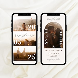Animated Wedding Video Invite | Wedding Video Invite | Animated Save The Date Invite | Wedding Video Save The Date Template