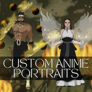 Custom Anime Portraits – Become an Anime Character!