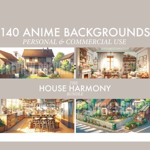 140x Anime Backgrounds