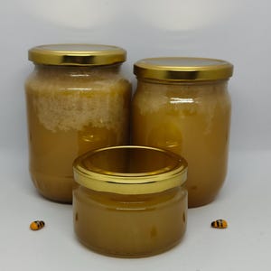 Raw Forest Honey – Unfiltered, Unheated, Pure, Wildflower and linden honey, Natural dandelion honey, Pesticide-free organic honey