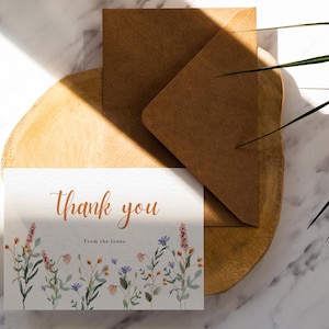 ITZAMNA Sweet Bliss Thank You Cards - 100 Pack Business Card Size With Pink Cloud Design