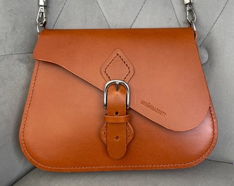 Ladies handbag pattern. Bag PDF template with instructions, digital download. Luna Bag