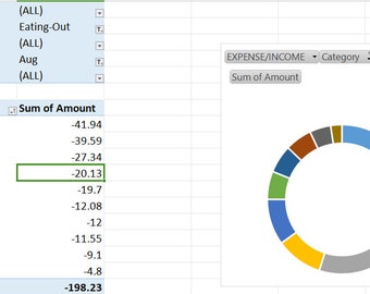 Master Your Finances: Detailed Budget Template for Tracking Monthly Transactions and Identifying Costly Activities