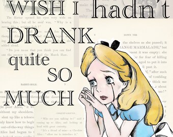 Alice in Wonderland Drinking