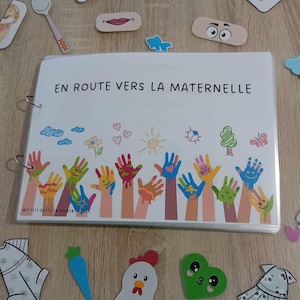 Livret d'activités "En route vers la maternelle", toute petite section, activités à scratch, livret d'apprentissage enfant 2-3 ans