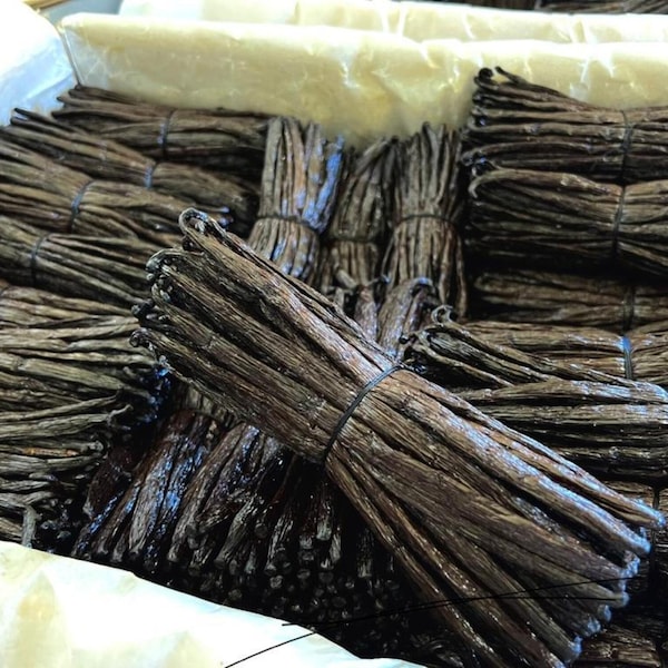 20 vanilla pods from Madagascar 10-12cm PREMIUM quality delivery included