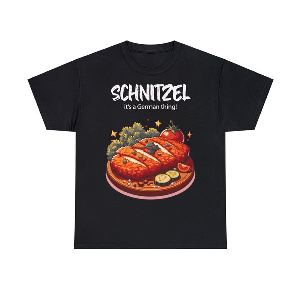 SCHNITZEL, it's a German thing ... - deutsch, Deutschland, Schnitzel T Shirt, Bierfest, Bratwurst, Party und Bier Shirt, Brezel, Biershirt