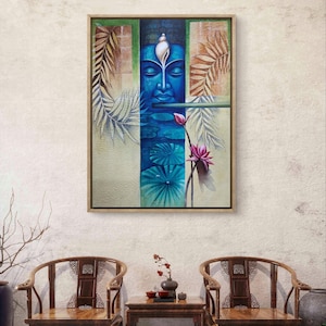 Tranquil Reflections – Buddha with Lotus