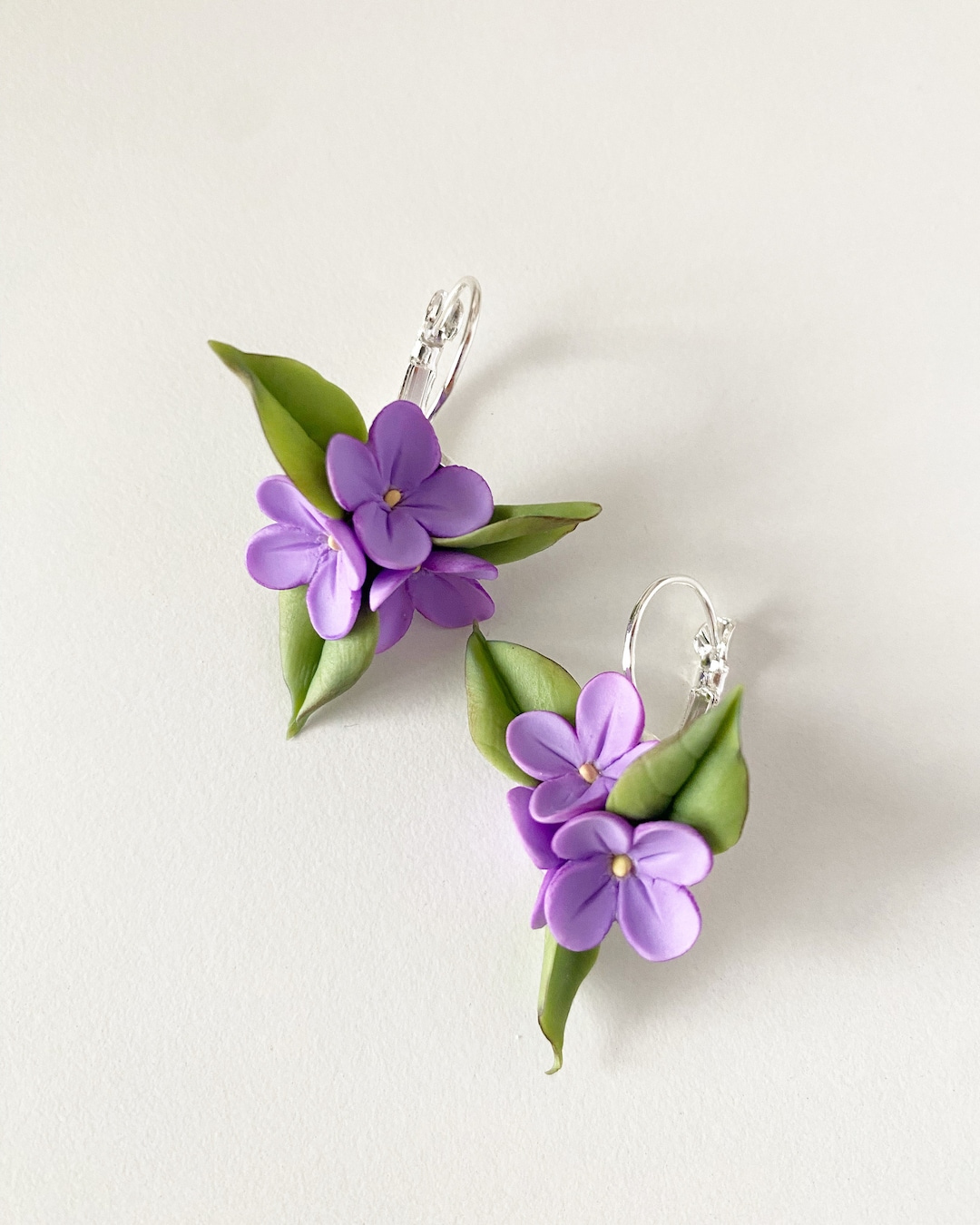 Dark Lilac Lambrusco Earrings main image 0