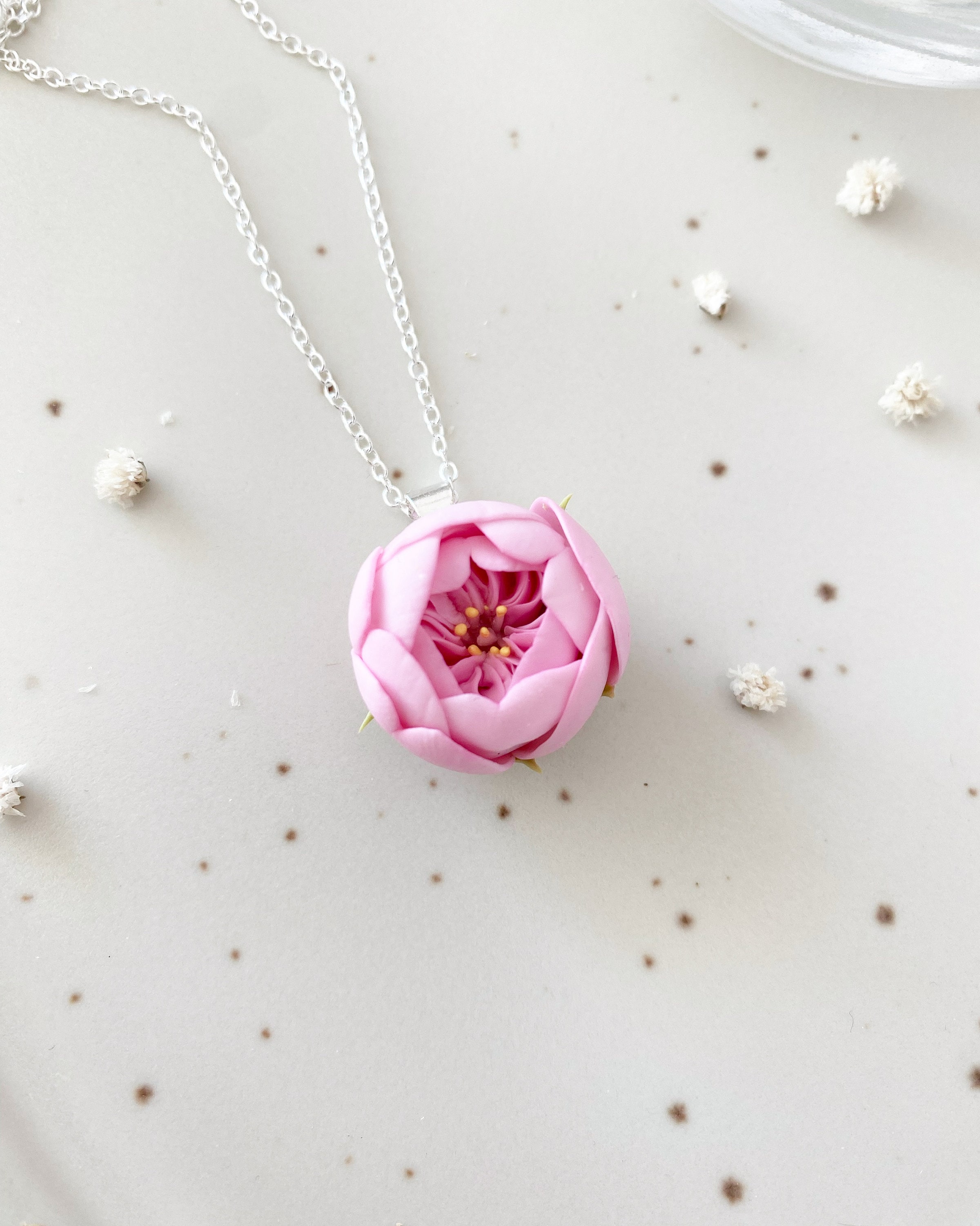Peony necklace - Etsy 日本