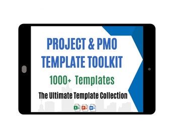 1000+ Project Manager & PMO Templates AMAZING Collection of  professional templates covers each stage of the life cycle Agile Excel PPT Word