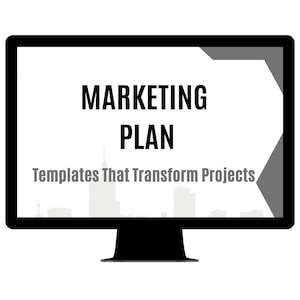 Marketing Plan Template (Word Marketing Strategy Marketing Tips)