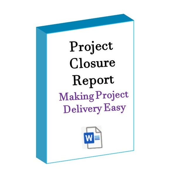 Project Closure Final Report (Word) PMP (Word) PMI APM PRINCE2