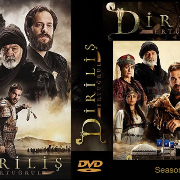 Drillis Ertugrul DVD Complete All 5 Seasons 150 Episodes - English Subtitles