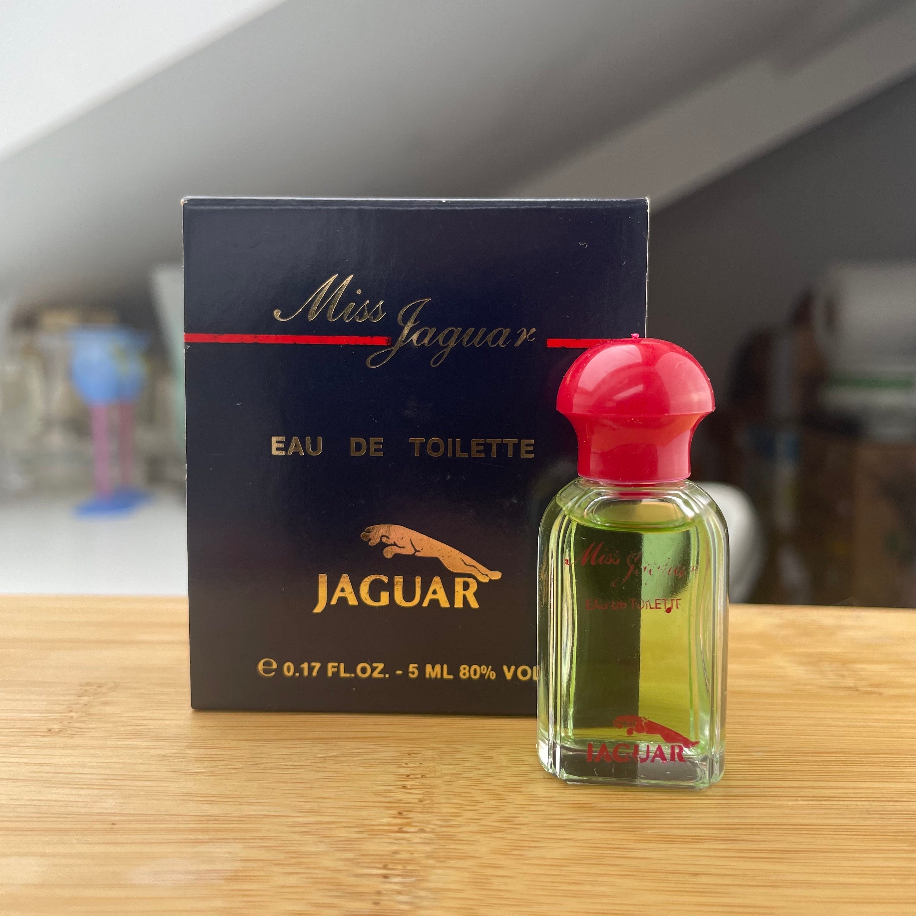 Miss Jaguar miniature Perfume .17 floz 5 ml Mini fragrance EDT Boxed