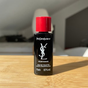 Mini-parfum haute concentration Yves Saint Laurent pour Homme .23 floz 7 ml Mini parfum EDT vintage