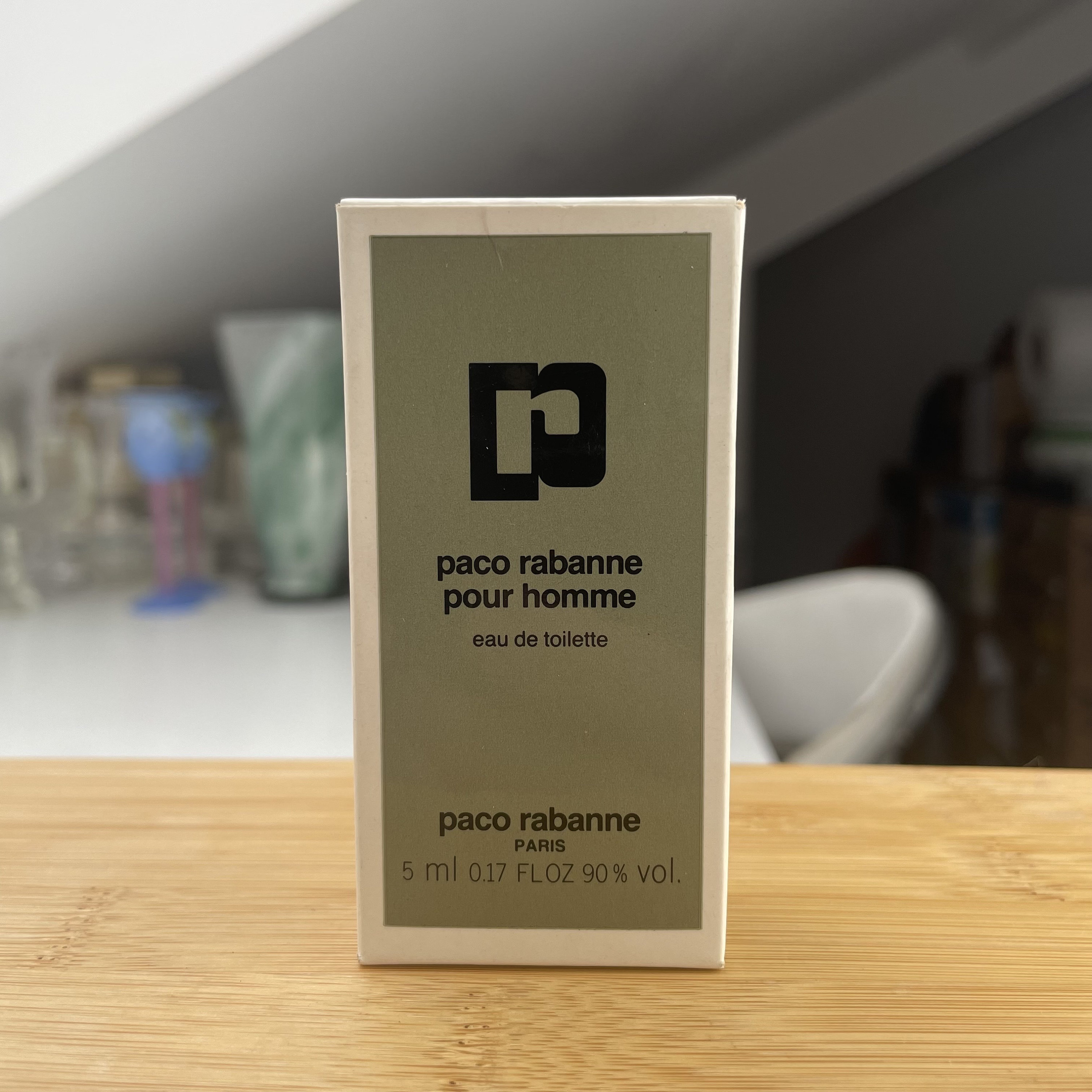 Pour Homme by Paco Rabanne Miniature Fragrance Mini Perfume .17