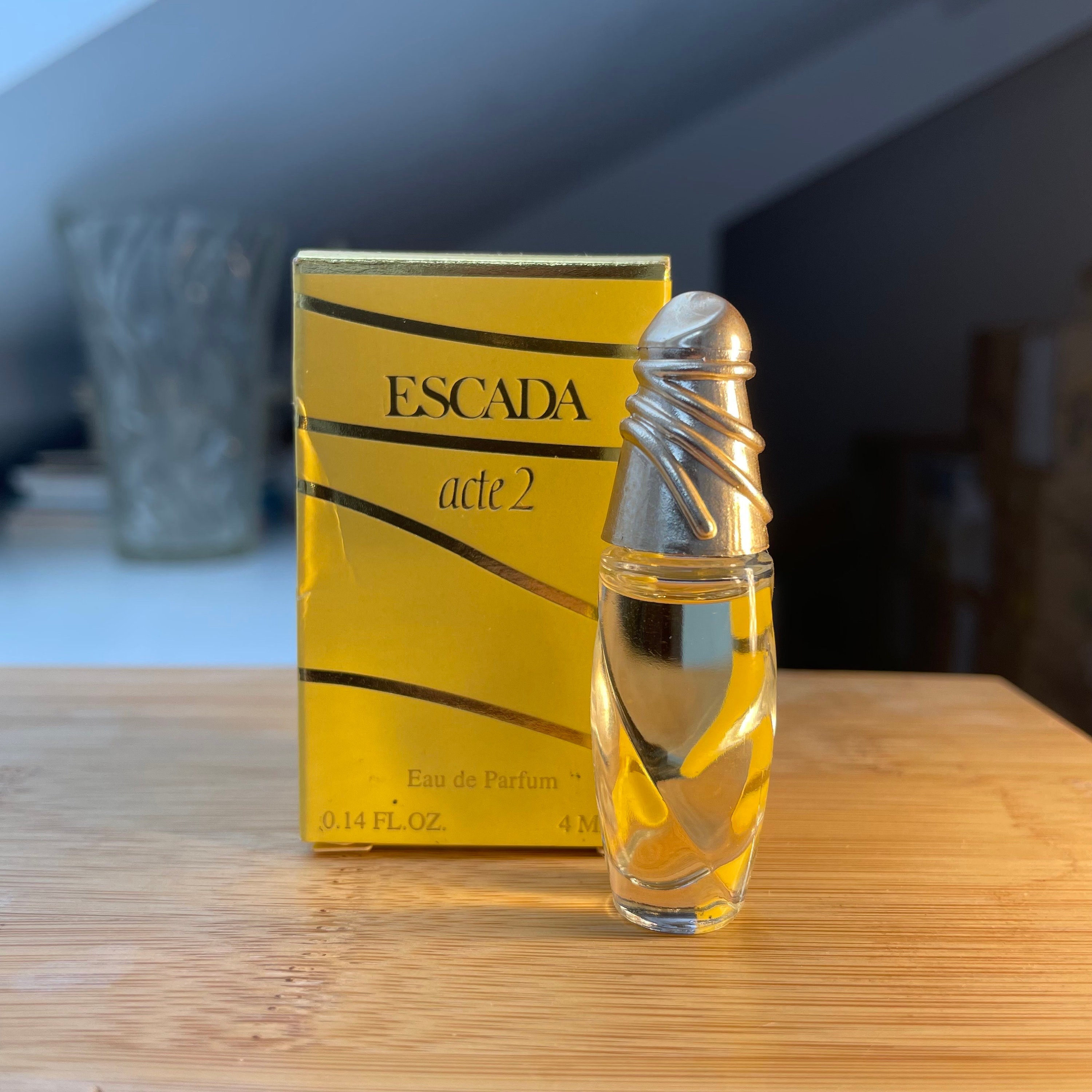 Acte 2 by Escada Miniature EDP Perfume .13 Floz 4 Ml Mini