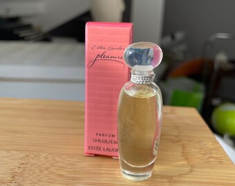 Pleasures van Estée Lauder miniatuurparfum .12 floz 3,5 ml Mini geur Boxed