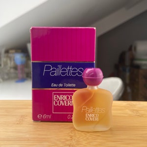 Paillettes by Enrico Coveri miniature Perfume .20 floz 6 ml Mini fragrance EDT Boxed