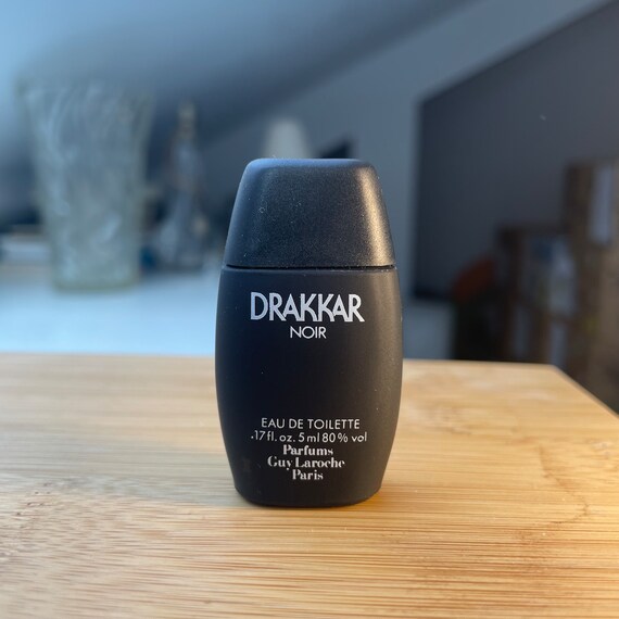 Drakkar Noir by Guy Laroche Miniature Perfume .17 Floz 5 Ml Mini