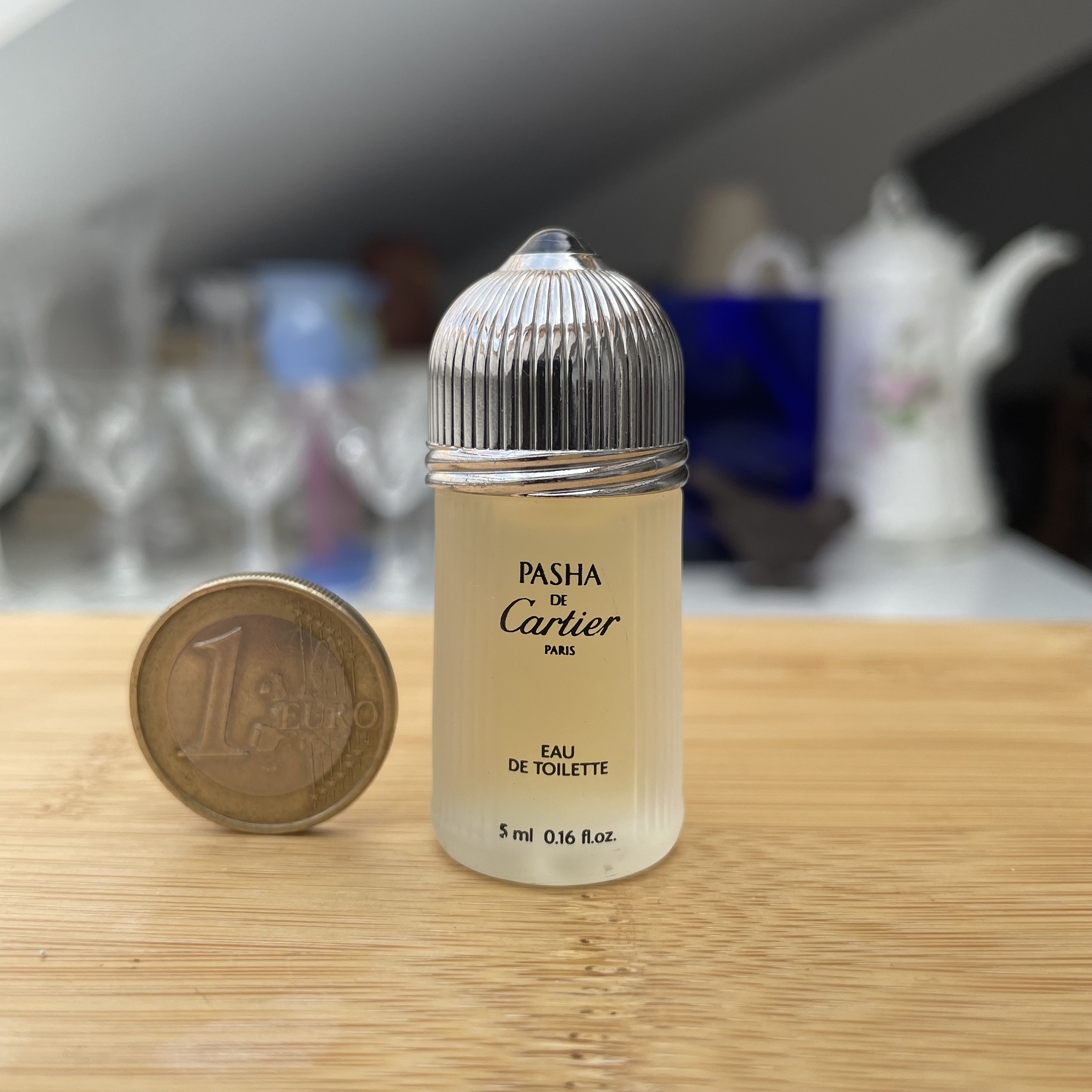 Pasha De Cartier Miniature Perfume .16 Floz 5 Ml Mini Fragrance