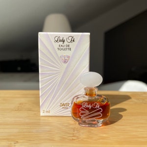 Lady Di by Daver miniature Perfume .08 floz 2 ml Mini fragrance EDT Boxed Rare