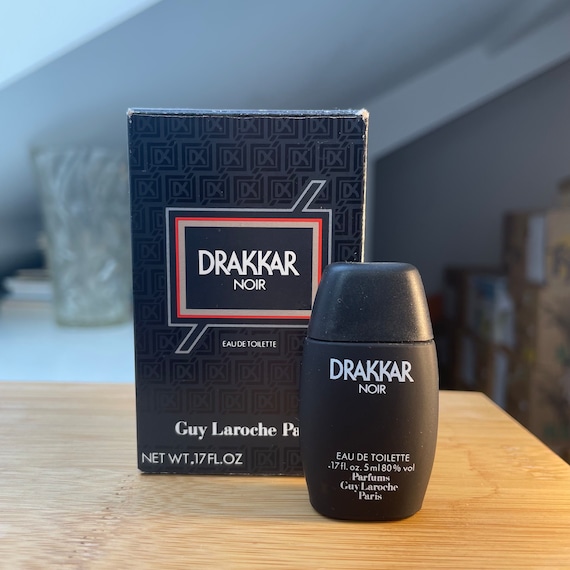 Drakkar Noir by Guy Laroche Miniature Perfume .17 Floz 5 Ml Mini