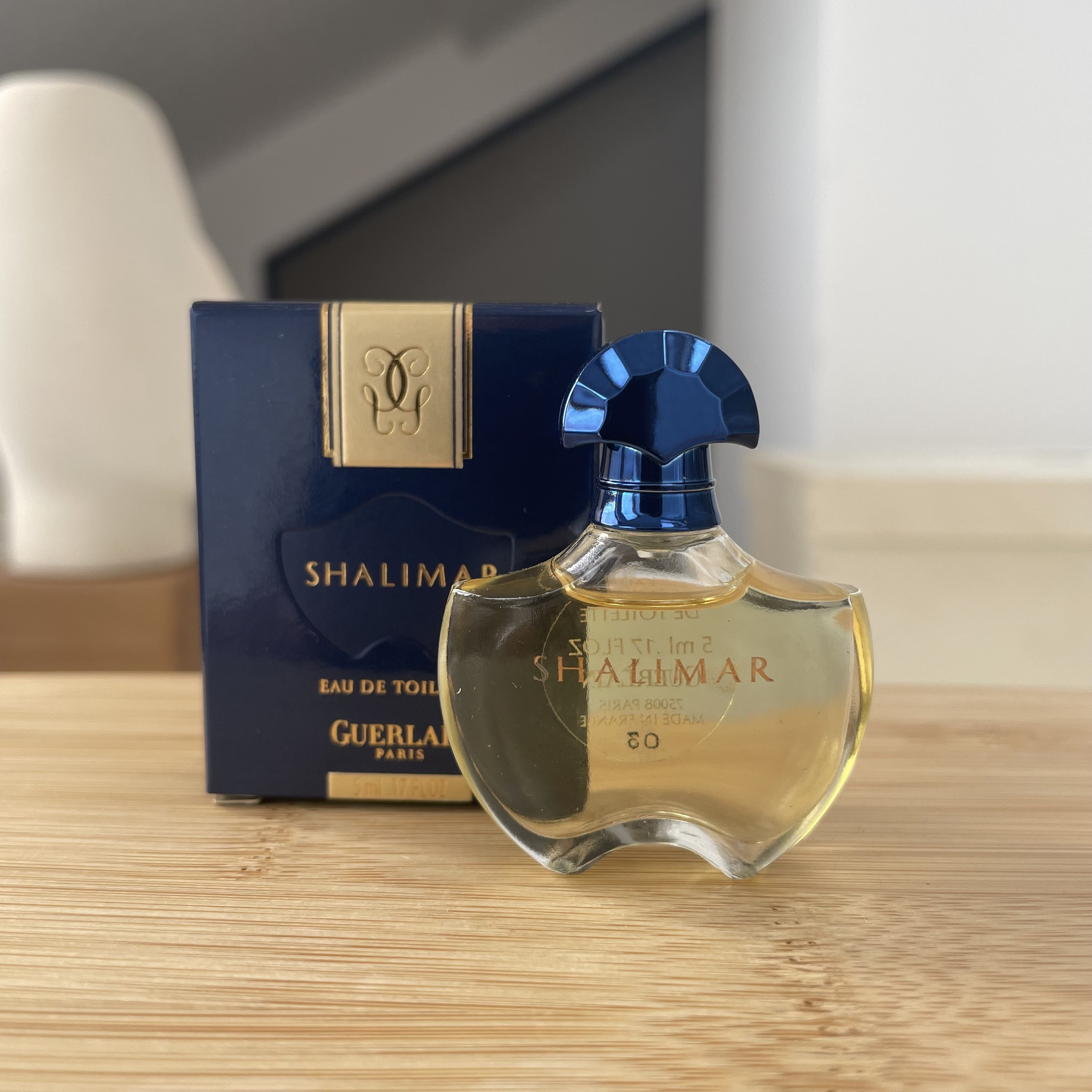 Shalimar by Guerlain Paris Fragrance Miniature Perfume .17 Floz 5