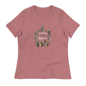 Gardener Tshirt Personalized text. Cotton Gift for wife, gardener, nature lovers, grandma, daughter, friend, worker. Wondernarai Etsy