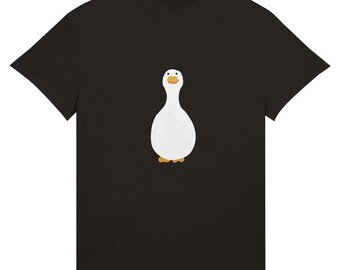 Charming Duck Unisex T-Shirt - Gildan 2000 Ultra Cotton - Cozy Quirky Apparel for All, Perfect Gift for Bird Enthusiasts