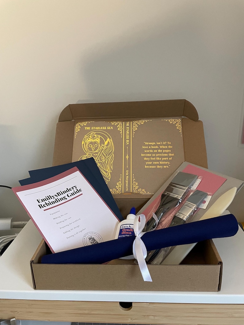 Kit fai-da-te per rilegare libri con design personalizzato (da brossura a copertina rigida) immagine 17
