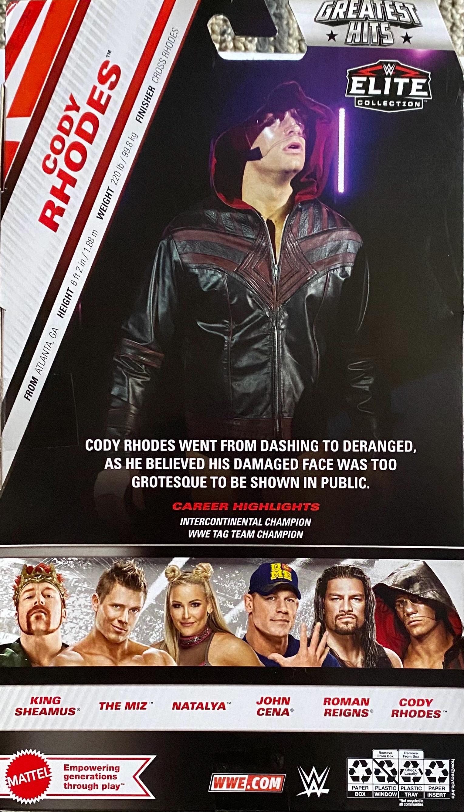 WWEプロレスラーCody Rhodes直筆サイン入りポスター額縁付き