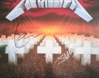 llica メタリカ 直筆サイン メタリカ 直筆サイン入り ブラックアルバム ビニール