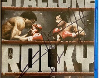 シルベスター・スタローン 直筆サイン入り写真 - ロッキー3 - 11x14