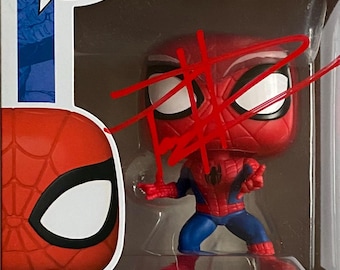 Tom Holland Signed Autographed Funko Pop #913 Spider-man PSA