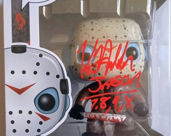 Kane Hodder signiert Jason Friday The 13th Funko Pop #01