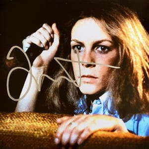 ジェイミー・リー・カーティスの直筆サイン入りハロウィーン 8x10 写真