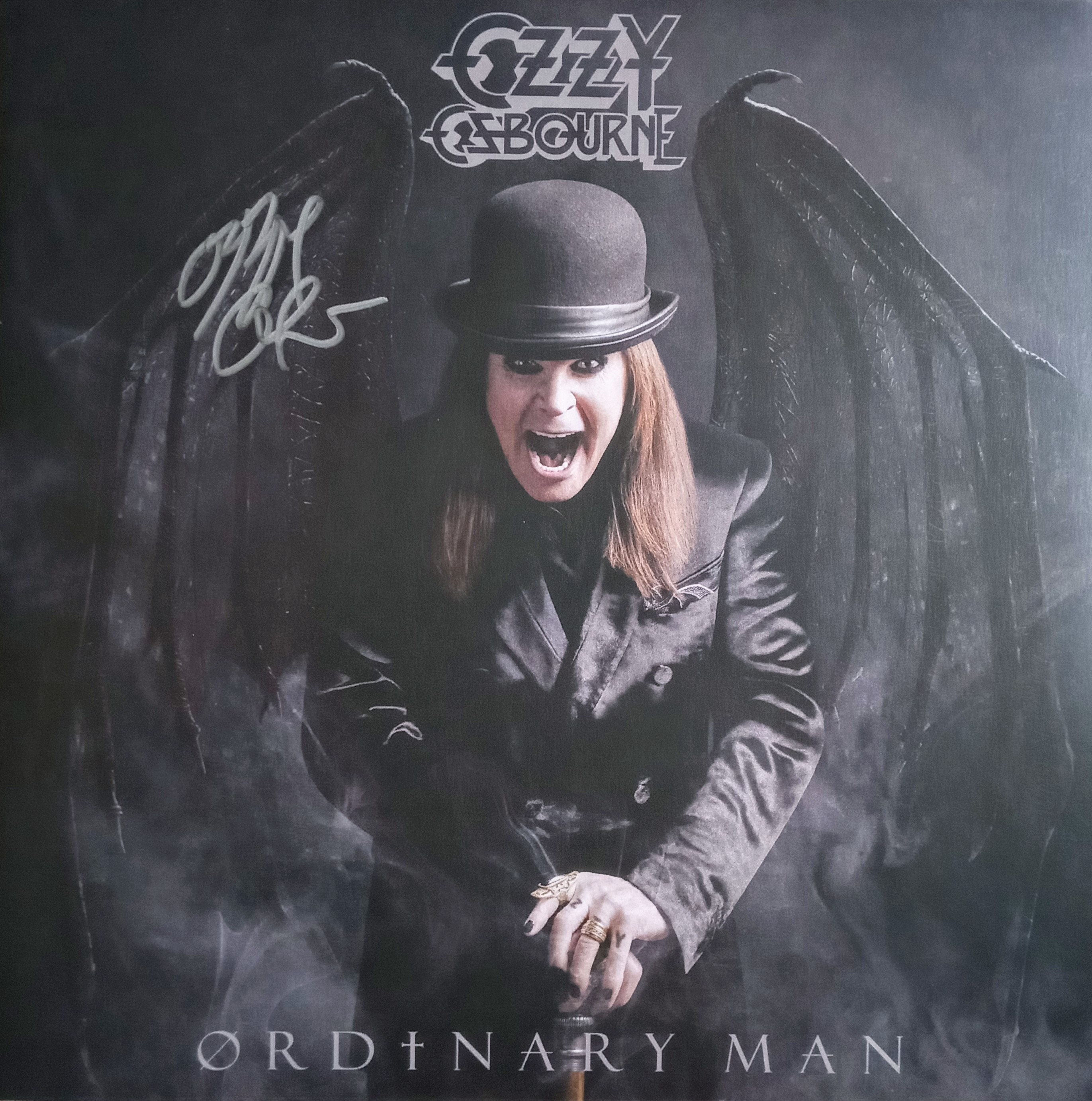 Ozzy Osbourne Autographed Signed Ordinary Man Vinyl