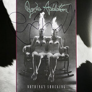 Perry Farrell Autographed Signed Jane’s Addiction Nothing’s Shocking Vinyl