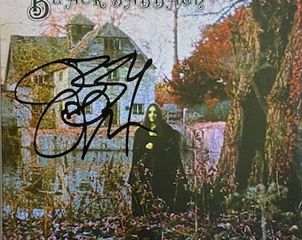 レア Ozzy Osbourne オジー BLACK SABBATH サインCD Black Sabbath JSA Autograph Signed CD 13 Ozzy Osbourne Geezer Tony
