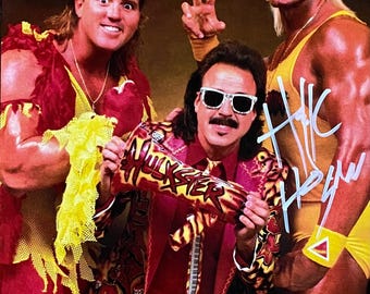 ハルク・ホーガン直筆サイン入り 16x20 WWE レスリング写真 BECKETT