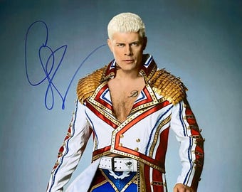 コーディ・ローデス直筆サイン入フォト　WWE日本公演公式グッズ コーディ・ローデス直筆サイン入フォト WWE日本公演公式グッズ