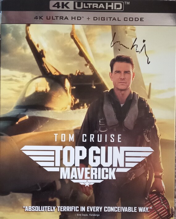 トップガン トム・クルーズ & ヴァル・キルマー 直筆サイン入り写真