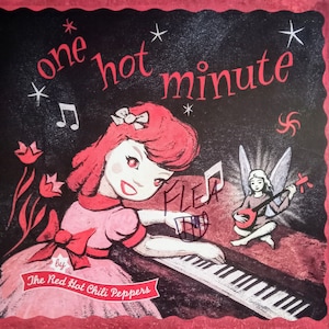 Flea Autographed Red Hot Chili Peppers One Hot Minute Vinyl