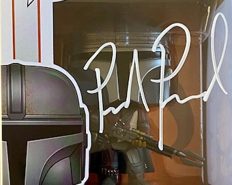 Pedro Pascal Autographed Star Wars The Mandalorian Funko Pop #326